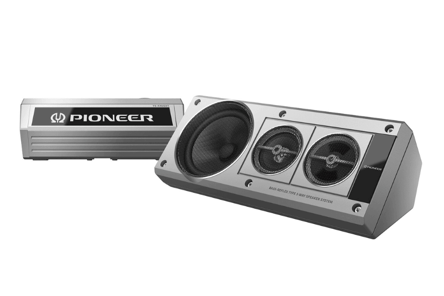 Pioneer TS-X40SXT Retro 3-Way Bass Reflex Car Parcel Shelf Speaker System 100W