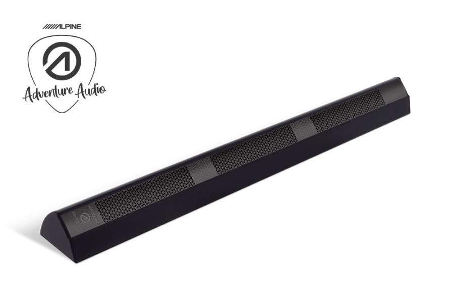 Alpine SPC-L500SB Adventure Audio Surface-Mount Motorhome Speaker (530mm Long / Black)