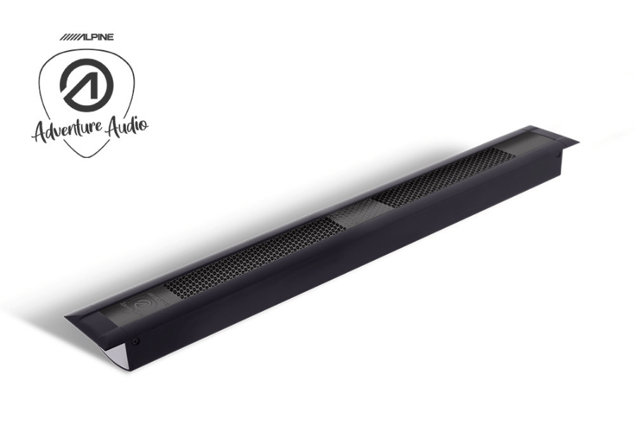 Alpine SPC-L350FB Adventure Audio Flush-Mount Motorhome Speaker (380mm Long / Black)