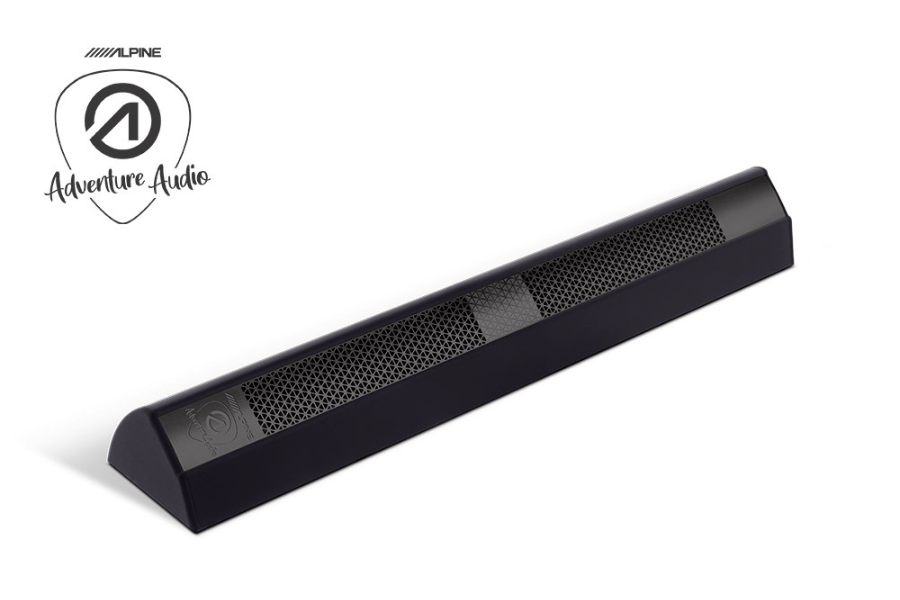 Alpine SPC-L350SB Adventure Audio Surface-Mount Motorhome Speaker (356mm Long / Black)
