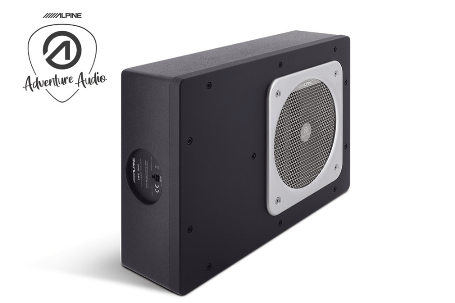 Alpine SWC-D84L Adventure Audio In-Cabin Subwoofer (For In-Cabin Speakers)