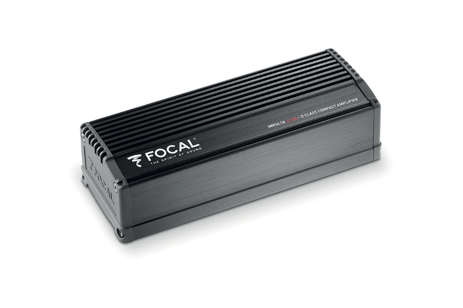 Focal Impulse 4.320 Compact 4-Channel Class D Car Amplifier – 4 x 55W RMS