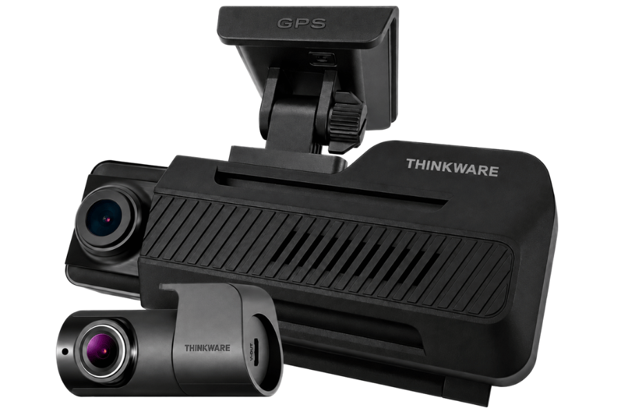 Thinkware F200 PRO Front & Rear Dash Cam with Lock Box & GPS Mount
