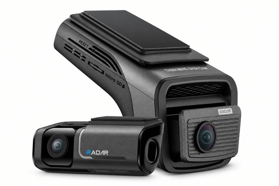Thinkware U3000 PRO Front & Rear 4K + 2K Dash Cam with Radar & 64GB Card