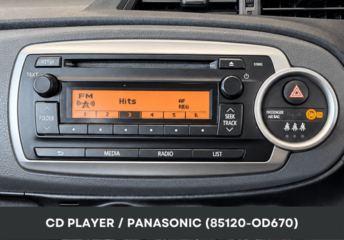 TOY-YARIS-05- CD Player (86120-OD760)