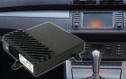 BMW-X5-03- Navigation (Power Amplifier)