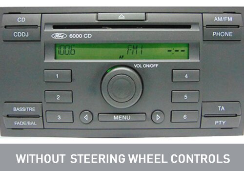 Ford 6000 CD (STANDARD) WITHOUT SWC