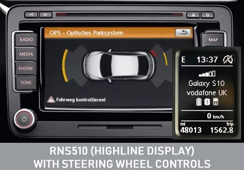 VW-RNS510 (HIGHLINE DISPLAY)