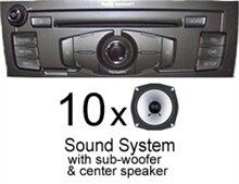 Audi Concert III MMI (10spk) No NAV