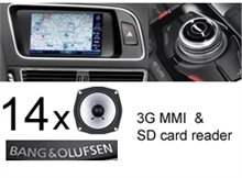 Audi A4(8K) A5 MMI 3G NAV (14spk B&O)